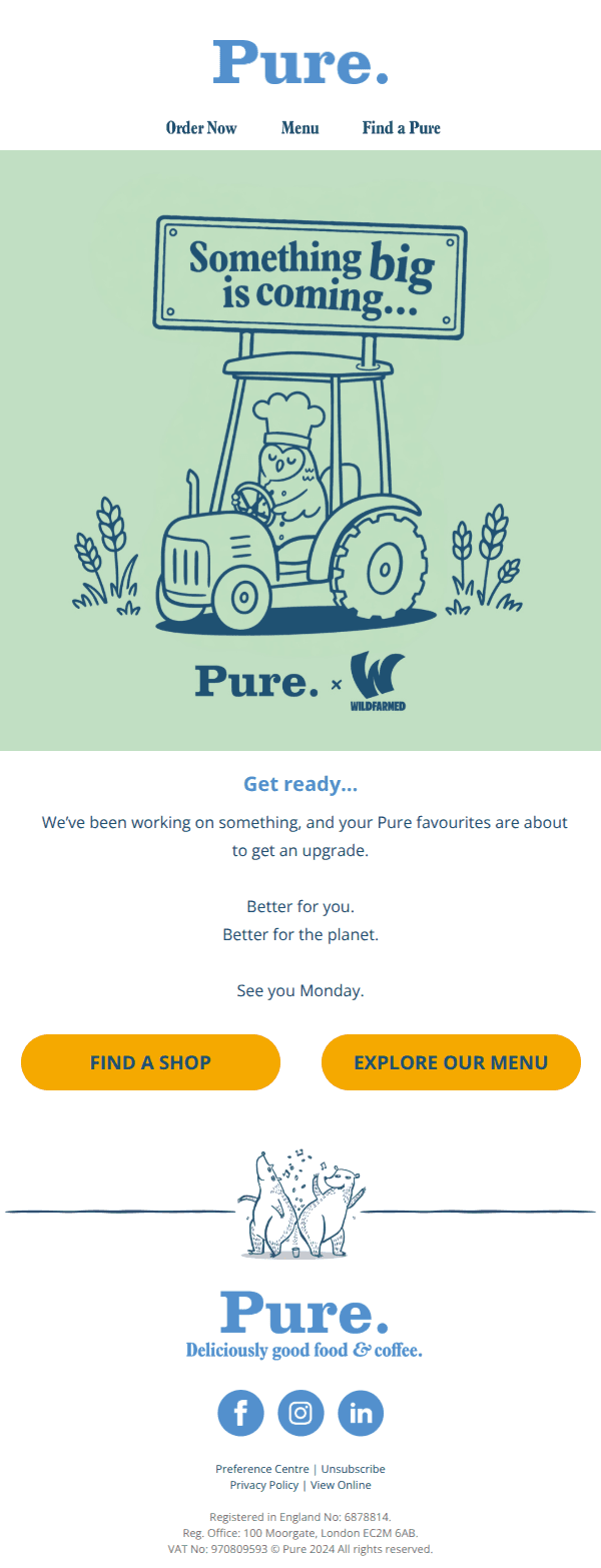 We're launching something big...