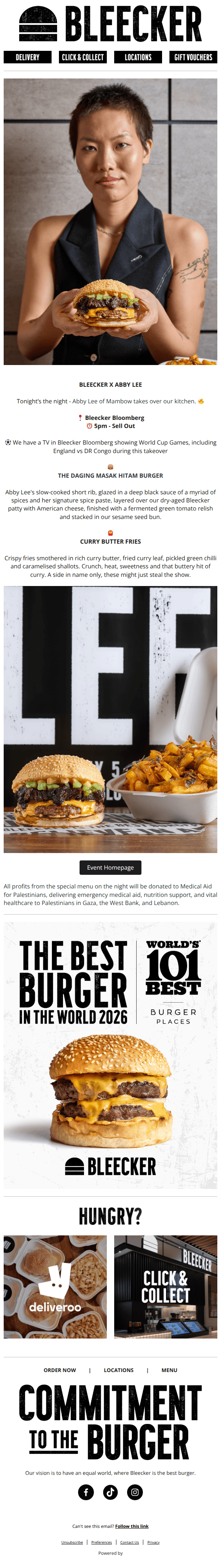 Tonight: Bleecker x Abby Lee