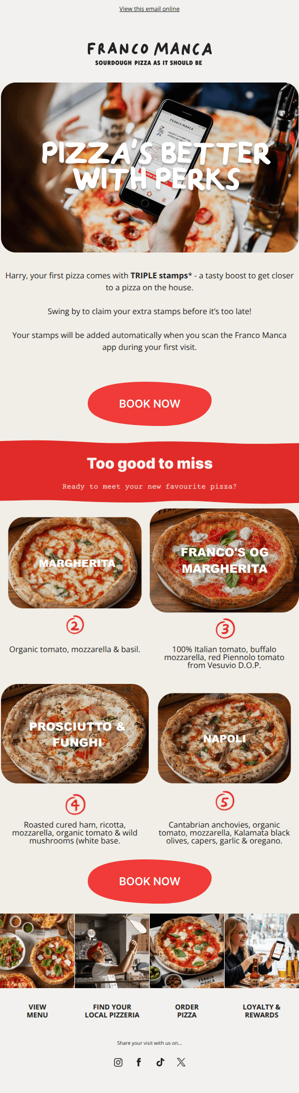 Last chance! Triple Stamps