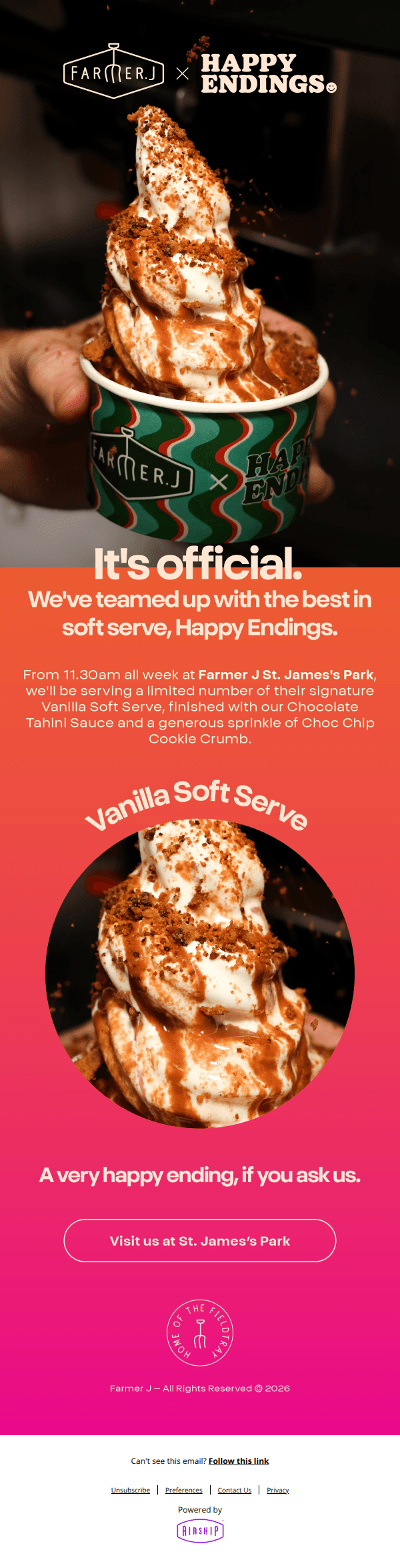 SOFT SERVE at St James's Park 🍦