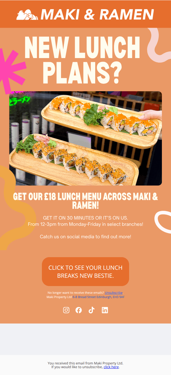 Meal deal getting boring?