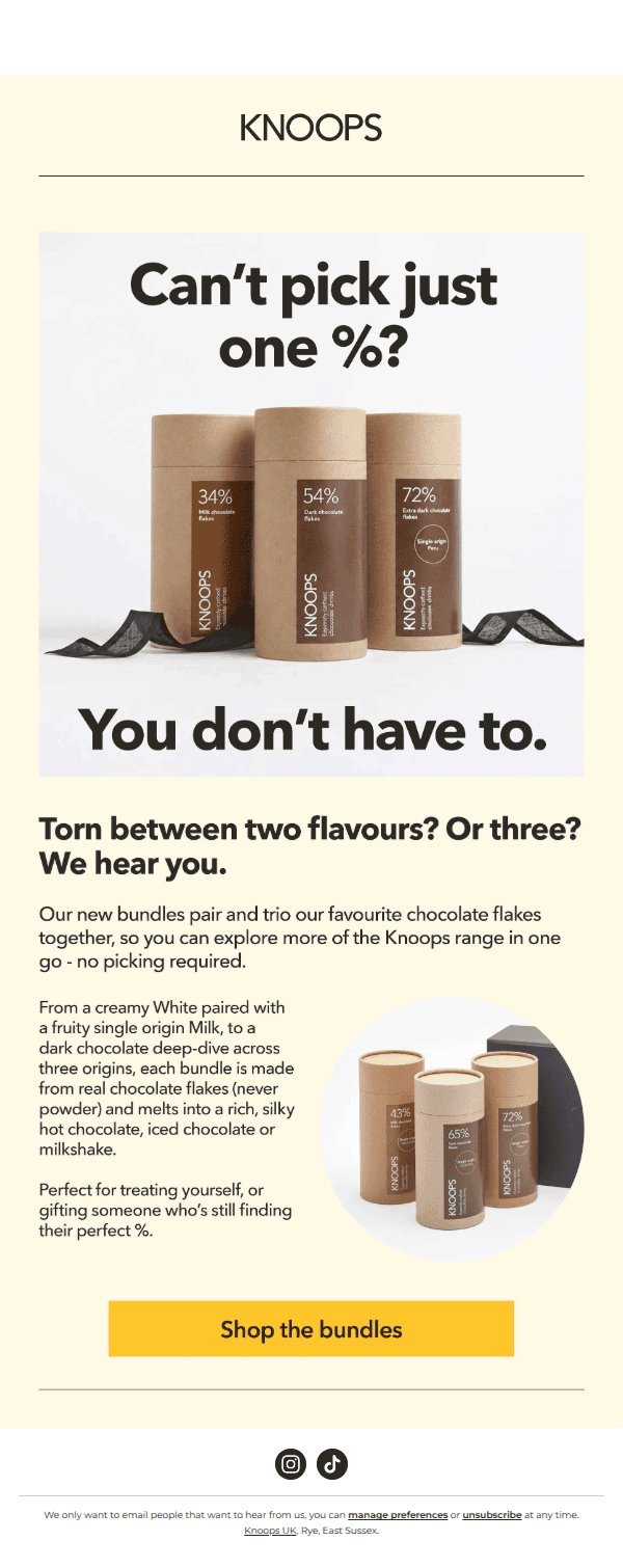 New: Knoops bundles are here