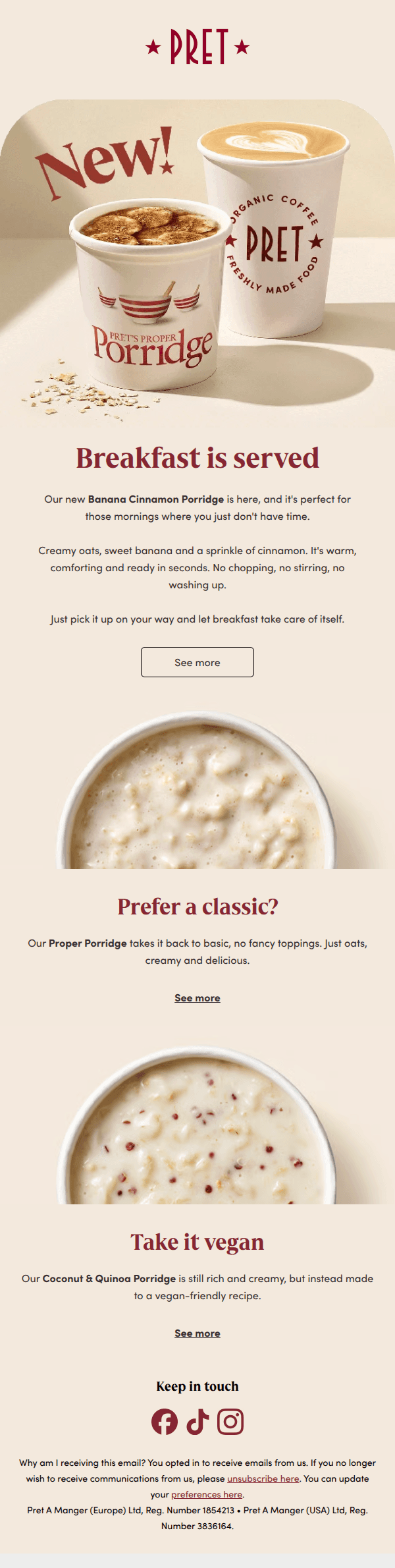 Oat-standing news for your mornings